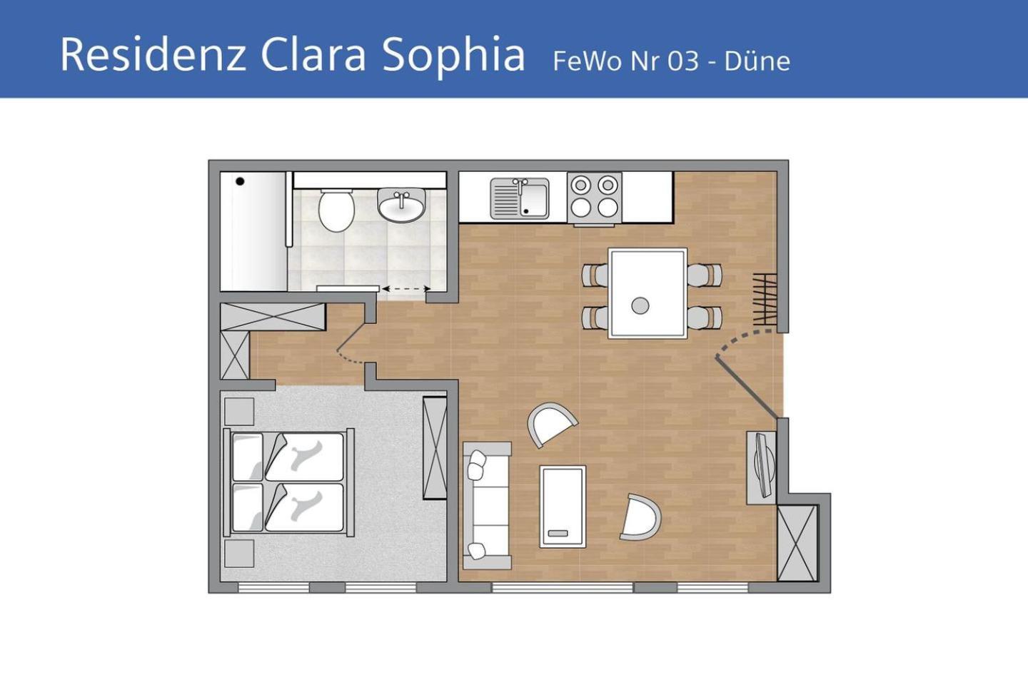 Ferienwohnung Duene In Der Residenz Clara Sophia Binz Zewnętrze zdjęcie